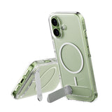 iPhone 17 CARE by PanzerGlass Feature Kickstand Mobil Cover -  MagSafe Kompatibel - Transparent / Silver