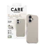 iPhone 17 CARE by PanzerGlass Fashionable Samba Mobil Cover - MagSafe Kompatibel - Vanilla