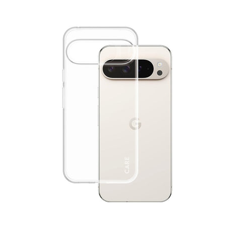 Google Pixel 10 Pro XL - CARE by PanzerGlass Fashionable Transparent X-Ray Soft Basic Cover - Gennemsigtig