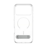 iPhone 17 Pro Max CARE by PanzerGlass Feature Kickstand Mobil Cover -  MagSafe Kompatibel - Transparent / Silver