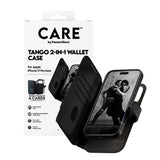 iPhone 17 Pro Max CARE by PanzerGlass Feature Tango 2-in-1 Mobil Cover m. Kortholder - Sort