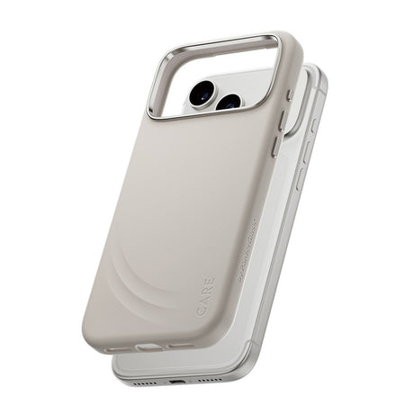 CARE by PanzerGlass iPhone 17 Pro Max Flow Mobil Cover - MagSafe Kompatibel - Vanilla