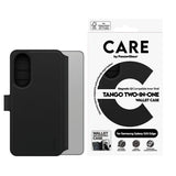 Samsung Galaxy S25 Edge CARE by PanzerGlass Feature Tango 2-in-1 m. Pung Mobil Cover - Sort
