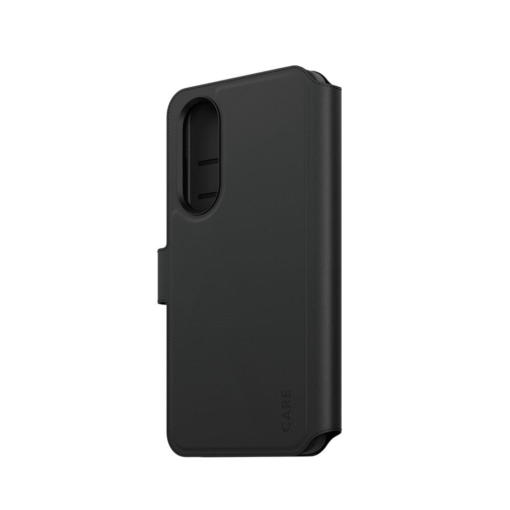 Samsung Galaxy S25 Edge CARE by PanzerGlass Feature Tango 2-in-1 m. Pung Mobil Cover - Sort