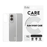 Samsung Galaxy S25 Edge CARE by PanzerGlass FASHION X-Ray Soft Basic Mobil Cover - Transparent