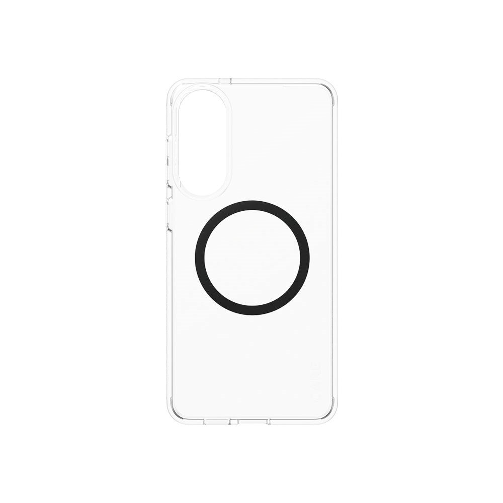 Samsung Galaxy S25 Edge CARE by PanzerGlass FLAGSHIP Urban Combat Case - MagSafe Kompatibel - Transparent / Black