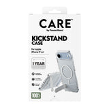 iPhone Air CARE by PanzerGlass Feature Kickstand Mobil Cover -  MagSafe Kompatibel - Transparent / Silver