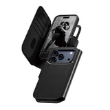 iPhone 17 Pro CARE by PanzerGlass Feature Tango 2-in-1 Mobil Cover m. Kortholder - Sort