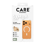 iPhone 17 Pro Max CARE by PanzerGlass Fashionable Samba Mobil Cover - MagSafe Kompatibel - Transparent