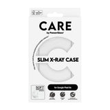 Google Pixel 9a CARE by PanzerGlass FASHION X-Ray Soft Basic Mobil Cover - Transparent