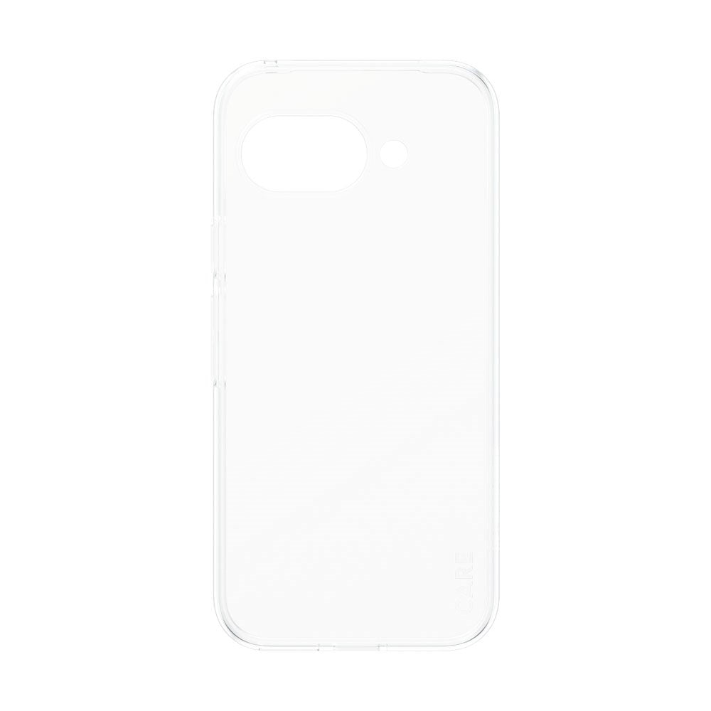 Google Pixel 9a CARE by PanzerGlass FASHION X-Ray Soft Basic Mobil Cover - Transparent