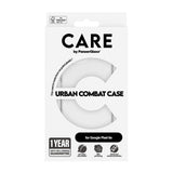 Google Pixel 9a CARE by PanzerGlass FLAGSHIP Urban Combat Case - Transparent