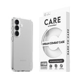 Samsung Galaxy S25+ (Plus) CARE by PanzerGlass FLAGSHIP Urban Combat Case - Gennemsigtig