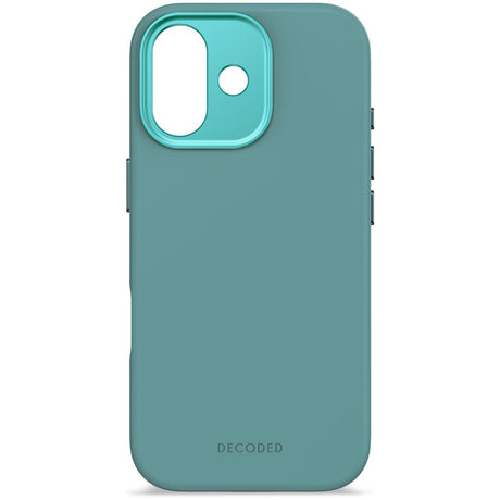iPhone 17 - Decoded Silikone Cover - MagSafe Kompatibel - Retro Blue