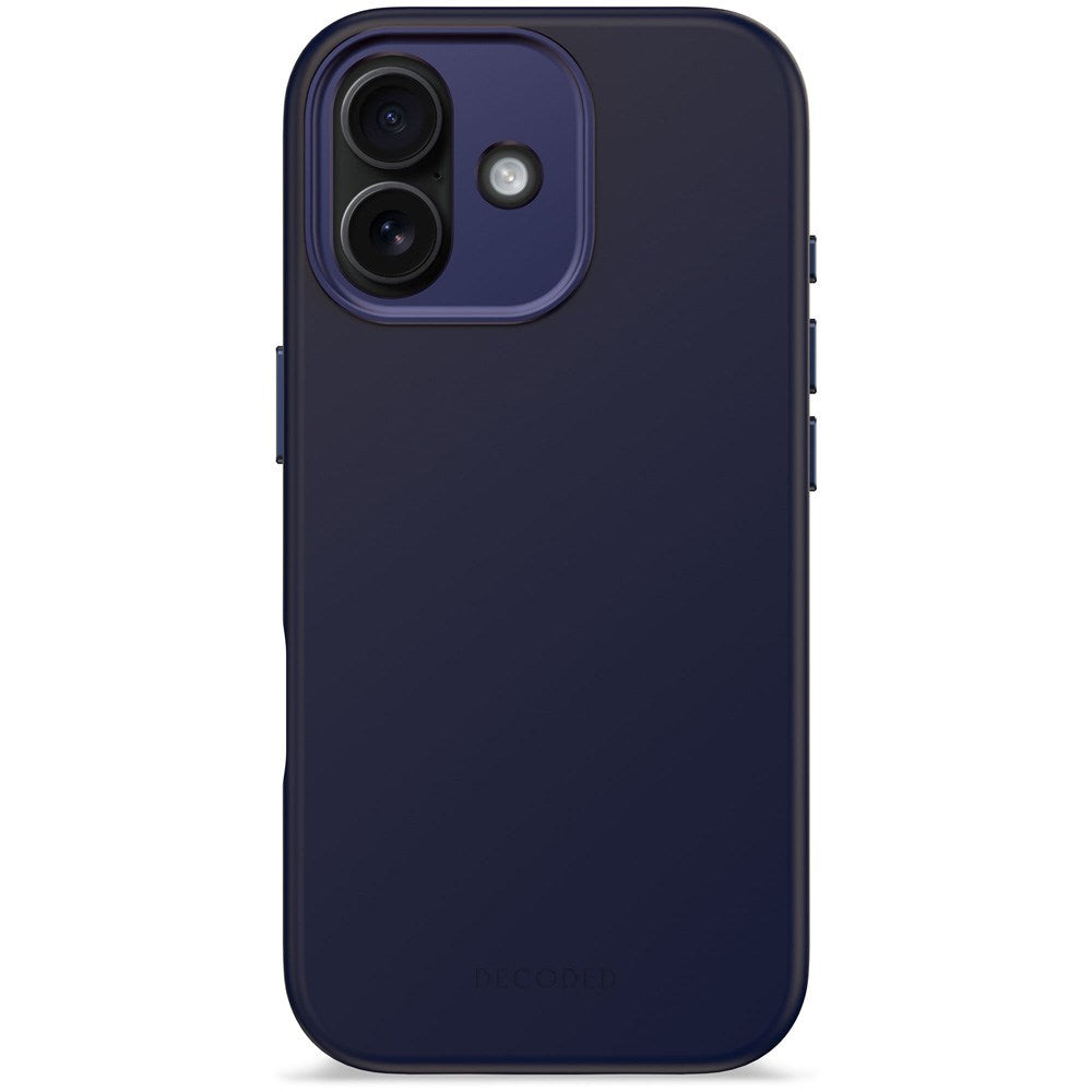 iPhone 17 - Decoded Silikone Cover - MagSafe Kompatibel - True Navy