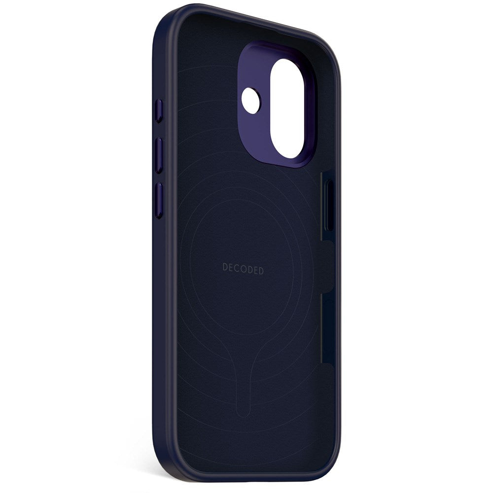 iPhone 17 - Decoded Silikone Cover - MagSafe Kompatibel - True Navy