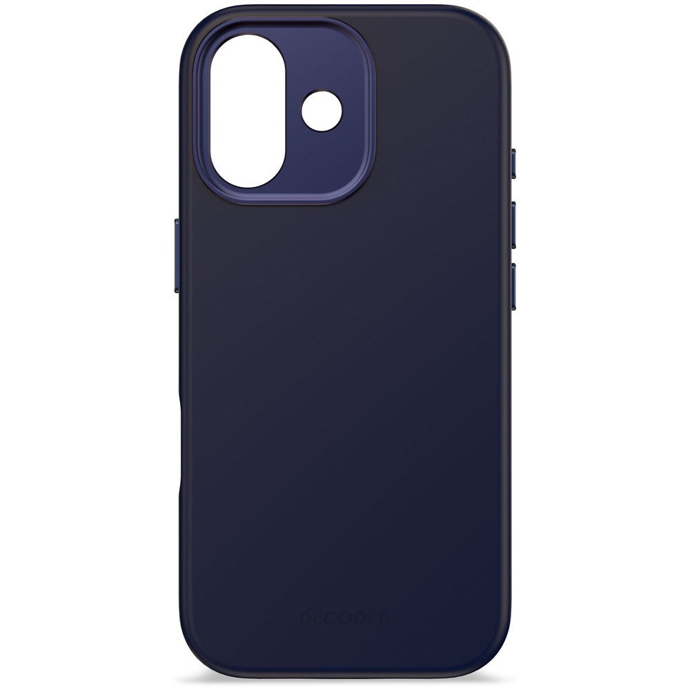 iPhone 17 - Decoded Silikone Cover - MagSafe Kompatibel - True Navy