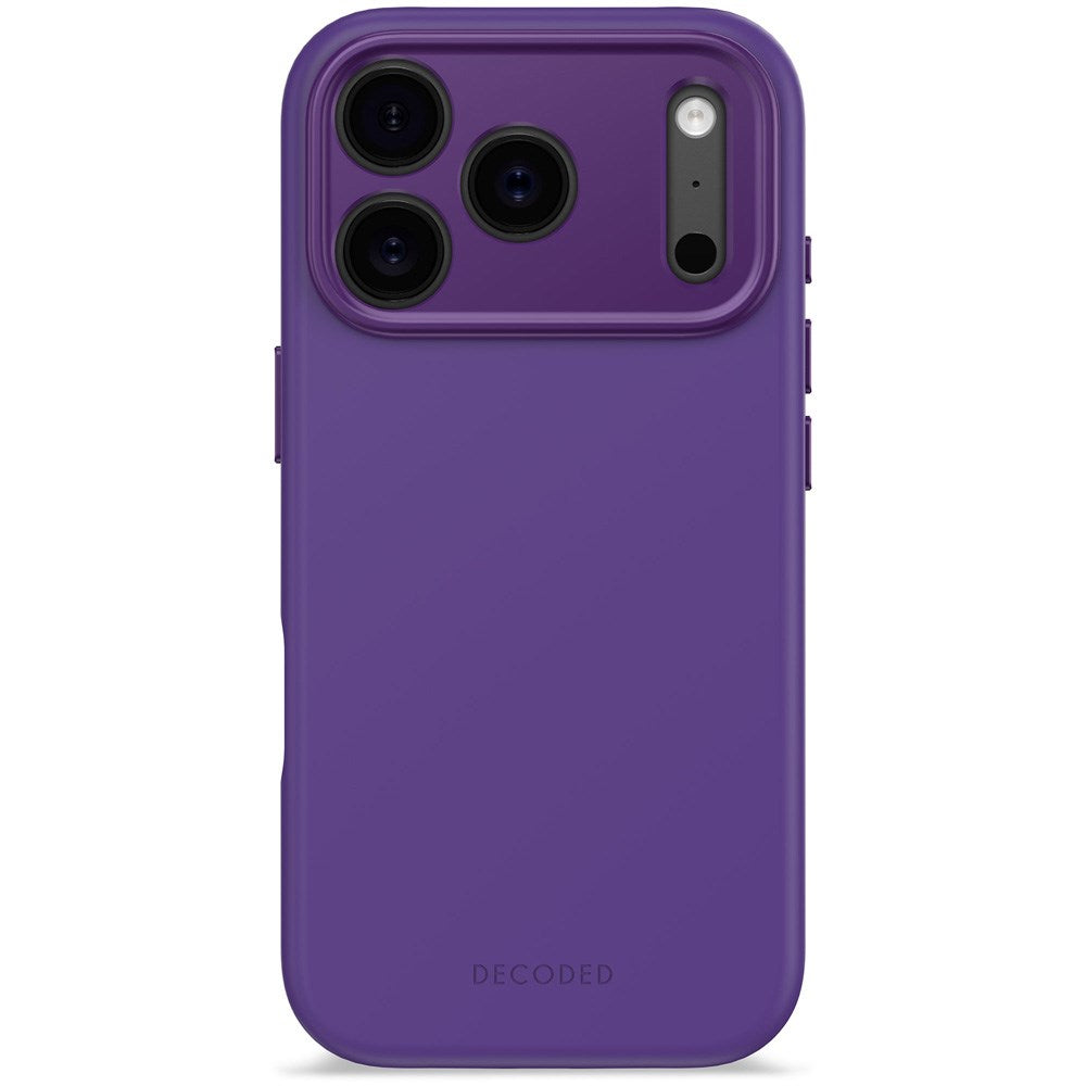 iPhone 17 Pro - Decoded Silikone Cover - MagSafe Kompatibel - Future Dusk