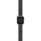 Apple Watch (42/44/SE/45/49mm) Epico Milanese Stål Rem - Space Grey