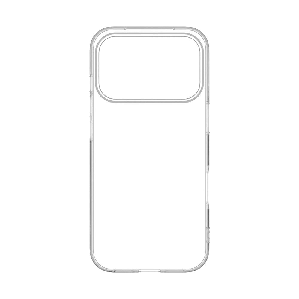 iPhone 17 Pro eSTUFF INFINITE VIENNA Fleksibel Plast Case - 100% Genbrugsplastik - Gennemsigtig