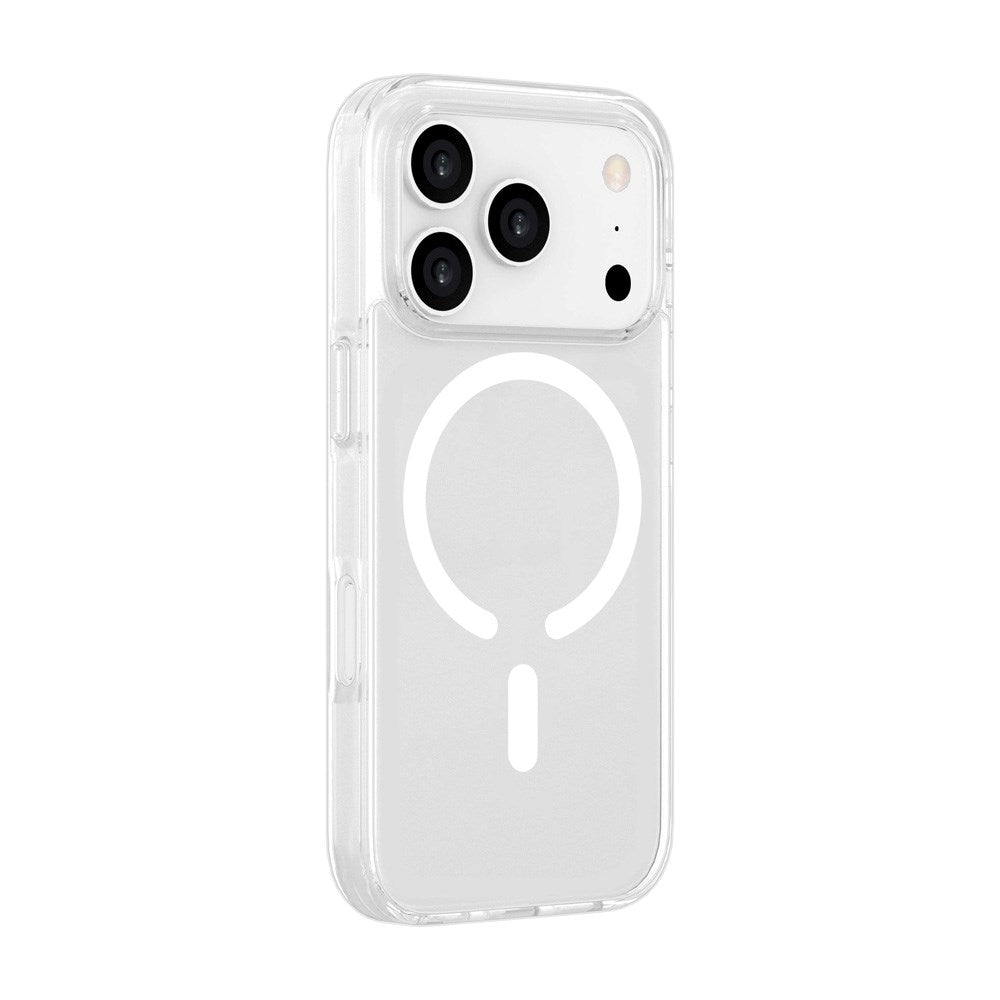 iPhone 17 Pro eSTUFF INFINITE OSLO Hybrid Plastik Mobil Cover - MagSafe Kompatibel - Gennemsigtig