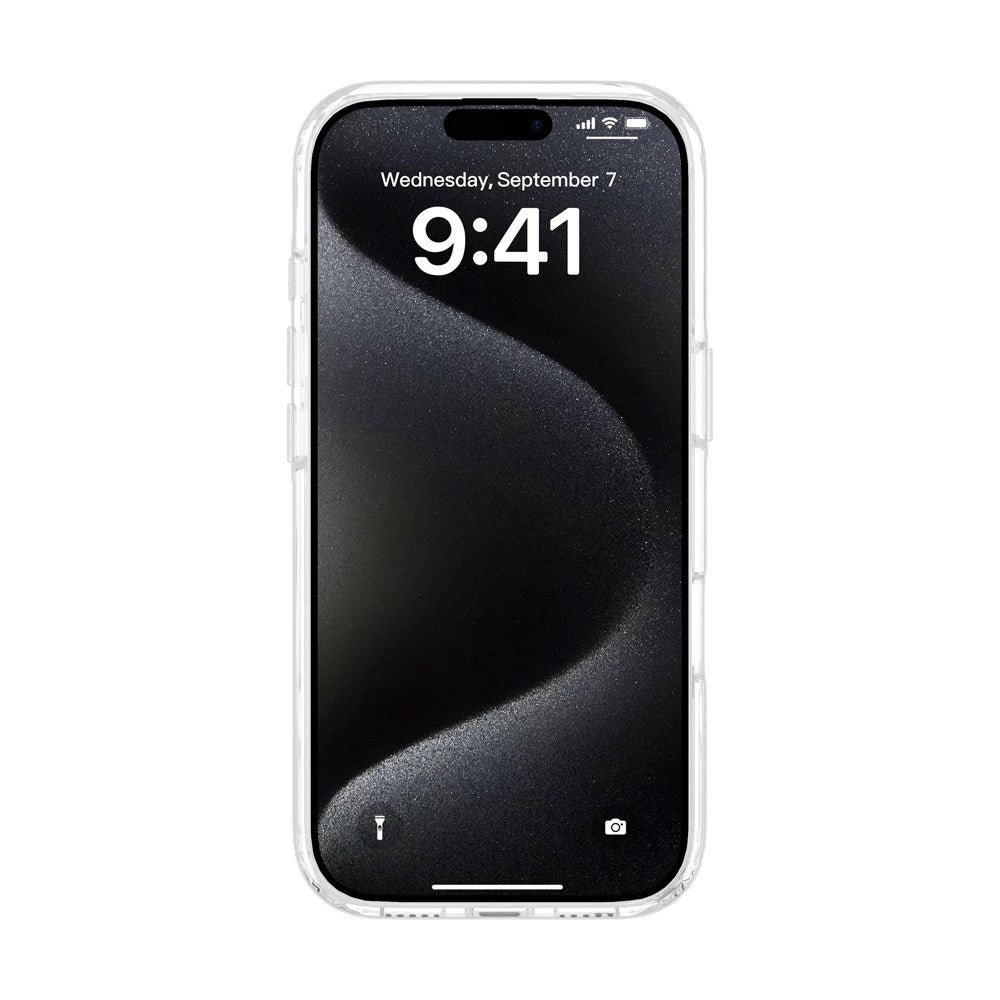 iPhone 17 Pro eSTUFF INFINITE OSLO Hybrid Plastik Mobil Cover - MagSafe Kompatibel - Gennemsigtig