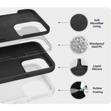 iPhone 17 eSTUFF INFINITE ROME Case - Genbrugsmaterialer - Sort