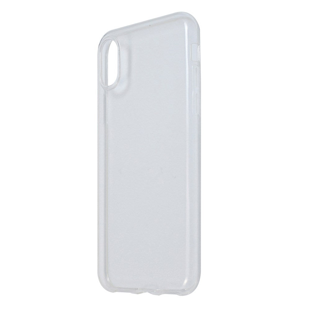 GreenMind - iPhone X / XS - Fleksibelt Plastik Cover - Gennemsigtig