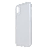 GreenMind - iPhone X / XS - Fleksibelt Plastik Cover - Gennemsigtig