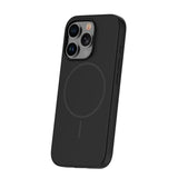 iPhone 13 Pro Silicone Thin Mobil Cover - MagSafe Kompatibel - Sort