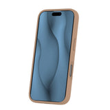 iPhone 16 Silicone Thin Mobil Cover - MagSafe Kompatibel - Brun