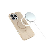 iPhone 12/12 Pro Glitter Thin Mobil Cover - MagSafe Kompatibel - Brun