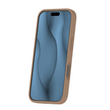 iPhone 17e / 16e Silicone Thin Mobil Cover - MagSafe Kompatibel - Brun