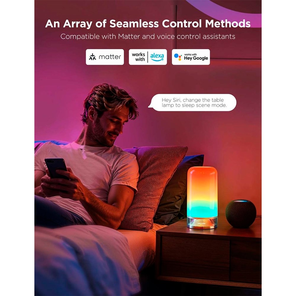 Govee Bordlampe - Hvid