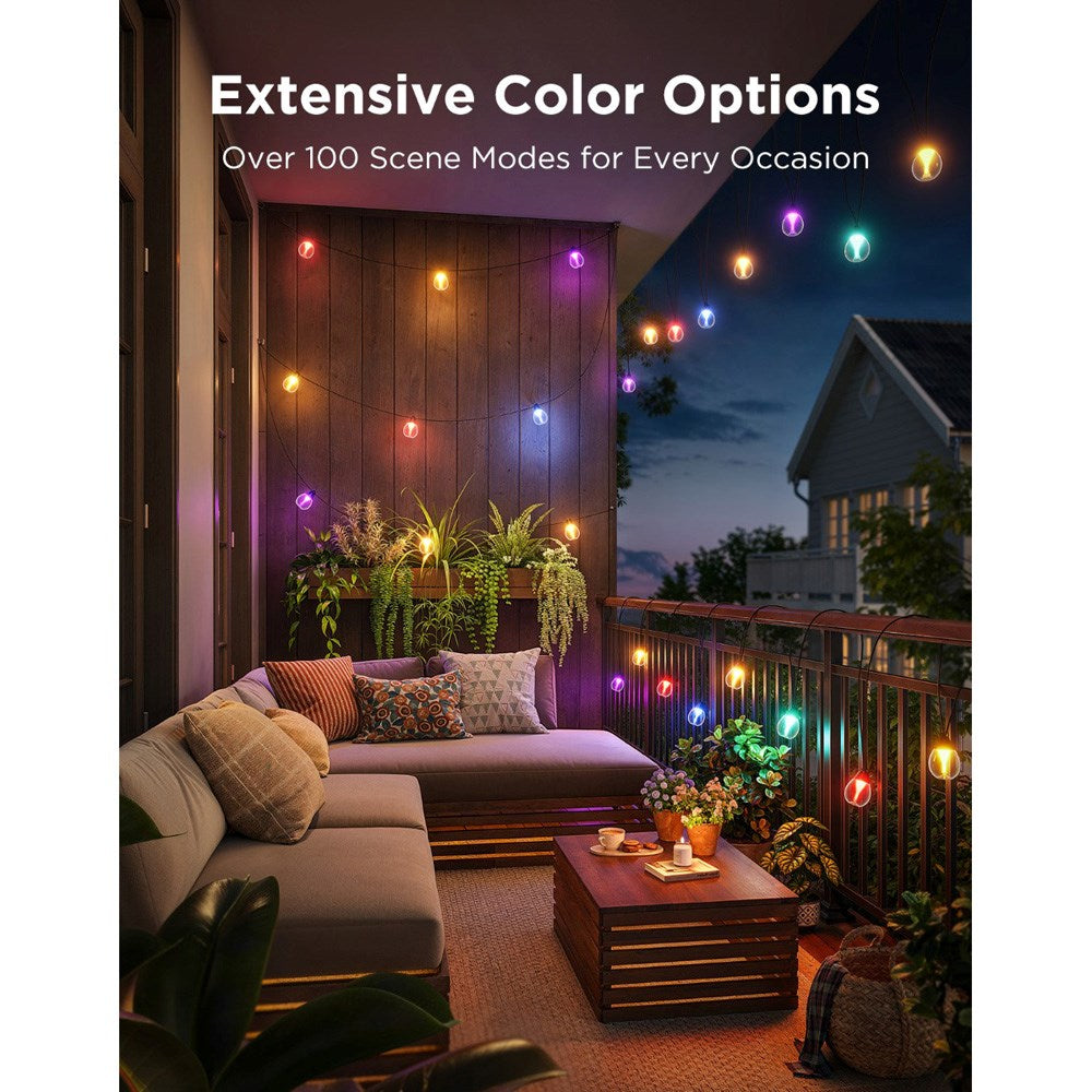 Govee - Outdoor Clear Bulb String Lights