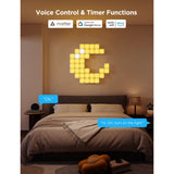 Govee Smart Mini Lys Paneler - 10 stk. - Hvid