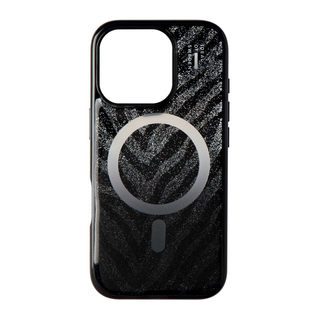 iPhone 12 / 12 Pro iDeal Of Sweden Clear Cover - MagSafe Kompatibel - Zebra Mystique