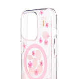 iPhone 14 Pro iDeal Of Sweden Clear Cover - MagSafe Kompatibel - Cherry Blossom