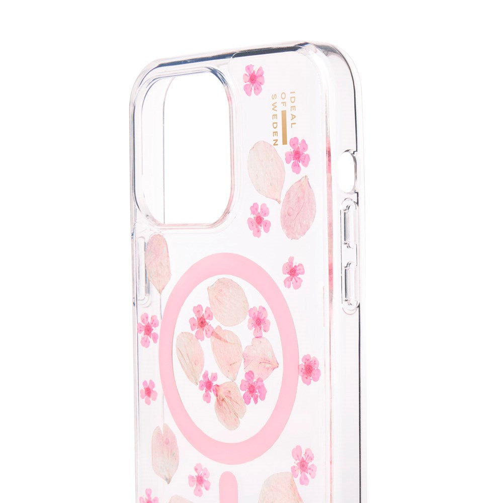 iPhone 14 Pro Max iDeal Of Sweden Clear Cover - MagSafe Kompatibel - Cherry Blossom