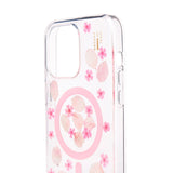 iPhone 14 Pro Max iDeal Of Sweden Clear Cover - MagSafe Kompatibel - Cherry Blossom