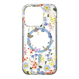 iPhone 15 Pro iDeal Of Sweden Clear Cover - MagSafe Kompatibel - Artistic Garden