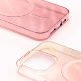 iPhone 15 Pro iDeal Of Sweden Clear Cover - MagSafe Kompatibel - Rose Blush