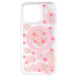 iPhone 15 Pro Max iDeal Of Sweden Clear Cover - MagSafe Kompatibel - Cherry Blossom