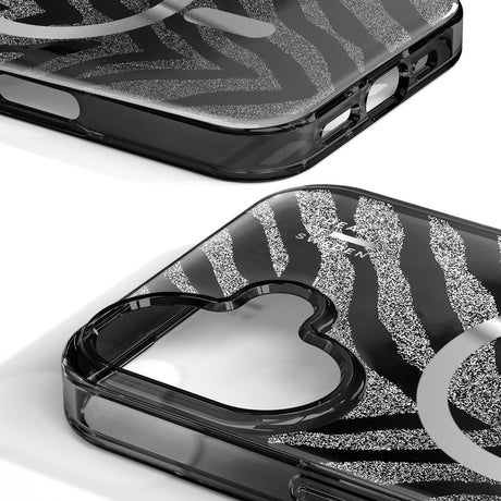 iPhone 17 iDeal Of Sweden Clear Cover - MagSafe Kompatibel - Zebra Mystique