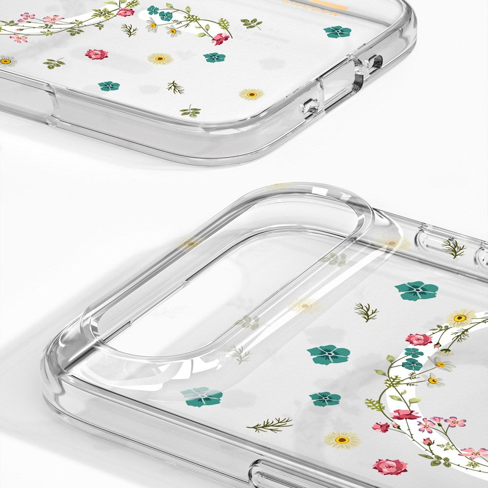 iPhone Air iDeal Of Sweden Clear Cover - MagSafe Kompatibel - Petite Floral