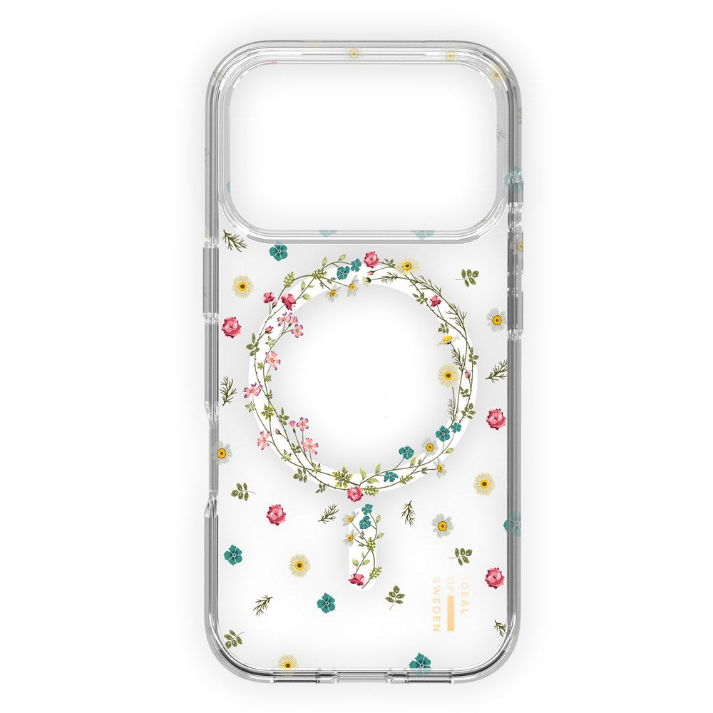 iPhone 17 Pro Max iDeal Of Sweden Clear Cover - MagSafe Kompatibel - Petite Floral