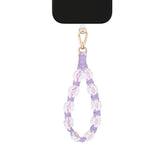 iDeal of Sweden Cord Wristlet Håndledsrem - Lilla Blomster