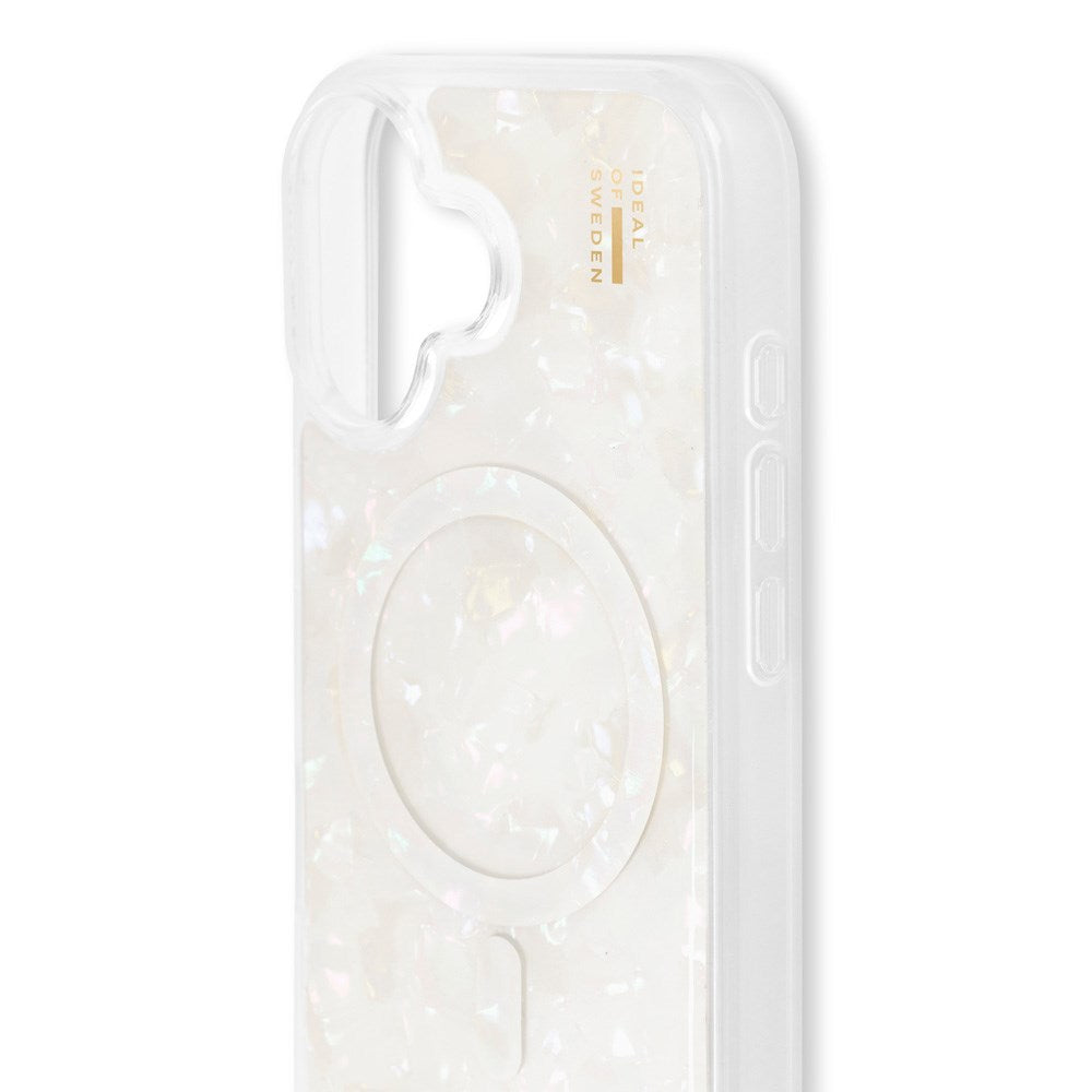 iPhone 17 iDeal Of Sweden Pearlized Cover - MagSafe Kompatibel - White