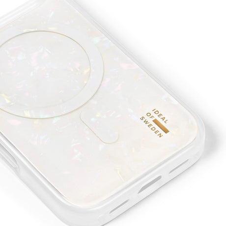 iPhone 17 Pro iDeal Of Sweden Pearlized Cover - MagSafe Kompatibel - White