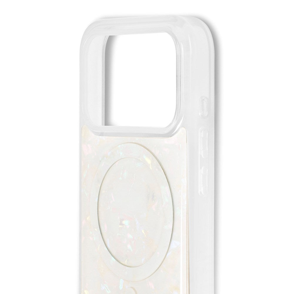 iPhone 17 Pro iDeal Of Sweden Pearlized Cover - MagSafe Kompatibel - White